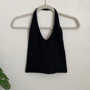 URBAN OUTFITTERS HALTER CROP TOP